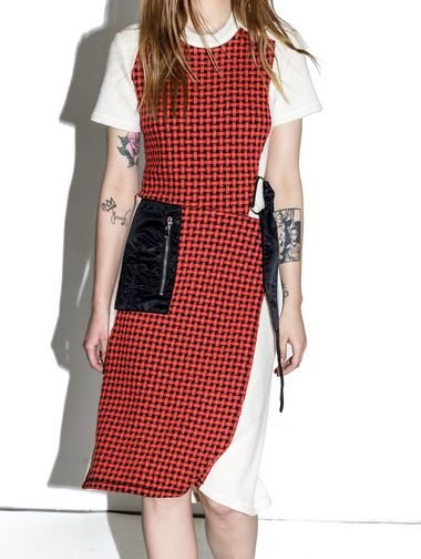 And if you want to be "the woman over there, in the awesome dress" --- 3.1 Phillip Lim Collage Dress