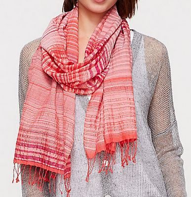 Eileen Fisher Handloomed scarf
