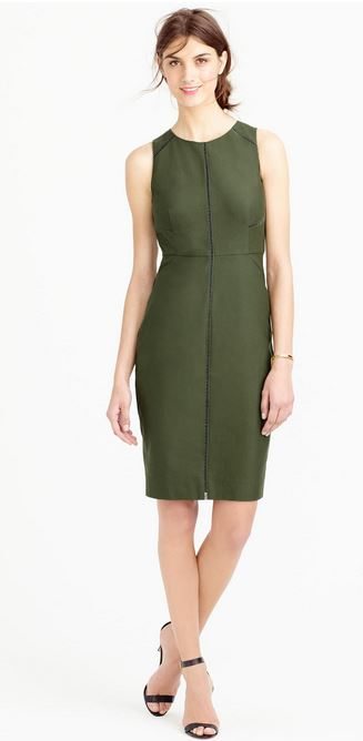 JCrew Ladder Stitch Dress; perfect for business casual
