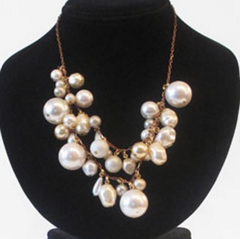 Subversive Jewelry Double Strand Pearl necklace