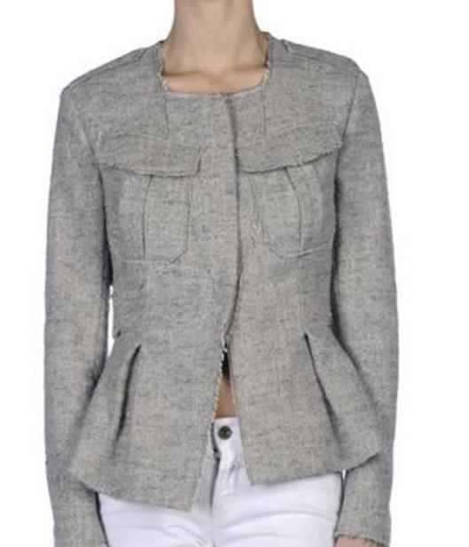 Jacket as shown on YOOX
