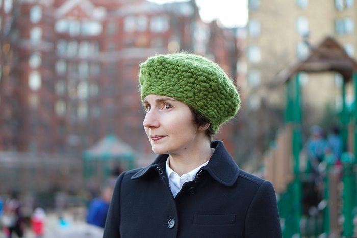 For the professors, it's a rustic, knitted toque