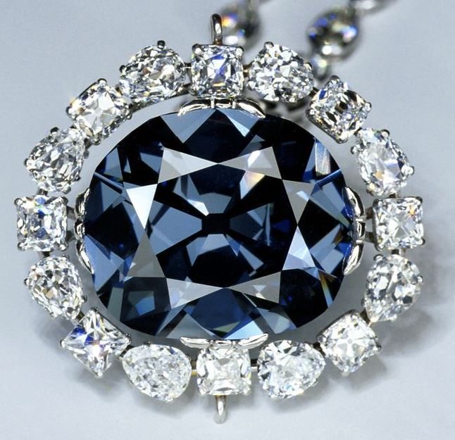 Hope Diamond; people who say its cursed don't understand causation