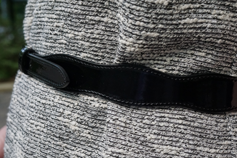 close up of belt
